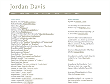 Tablet Screenshot of jordandavis.com